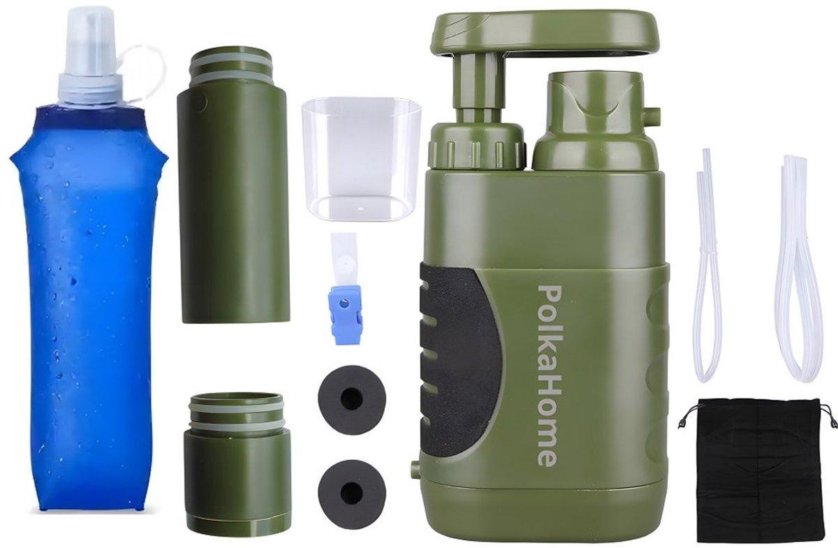 PolkaHome Waterfilter Survival Filter voor waterzuivering tot 10000L