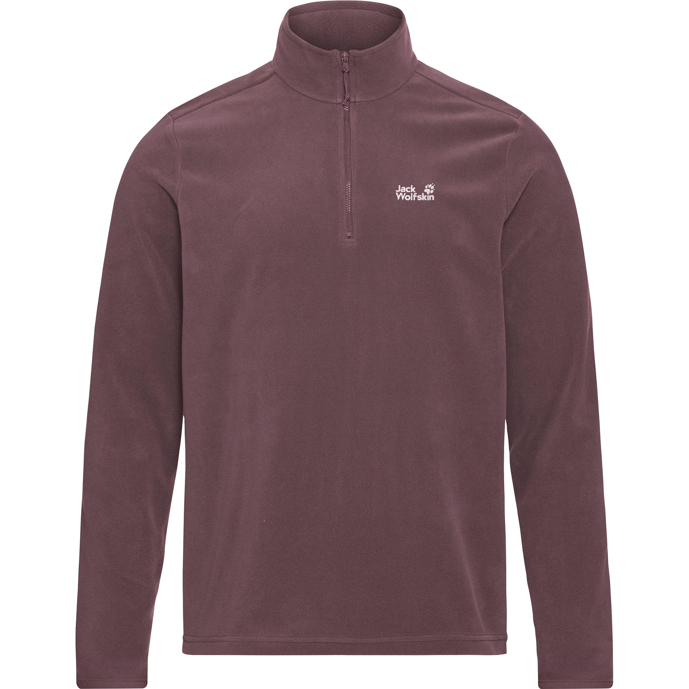Jack Wolfskin Taunus 100 Half Zip Herren Pullover braun Größe L Trekking Schnell trocknend