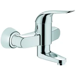 Grohe Euroeco Special Waschtischarmatur 32770000 chrom, Ausladung 15,7 cm, mit Temperaturbegrenzer