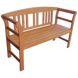 Gartenbank Holz San Jose ca. 130x82 cm geölt