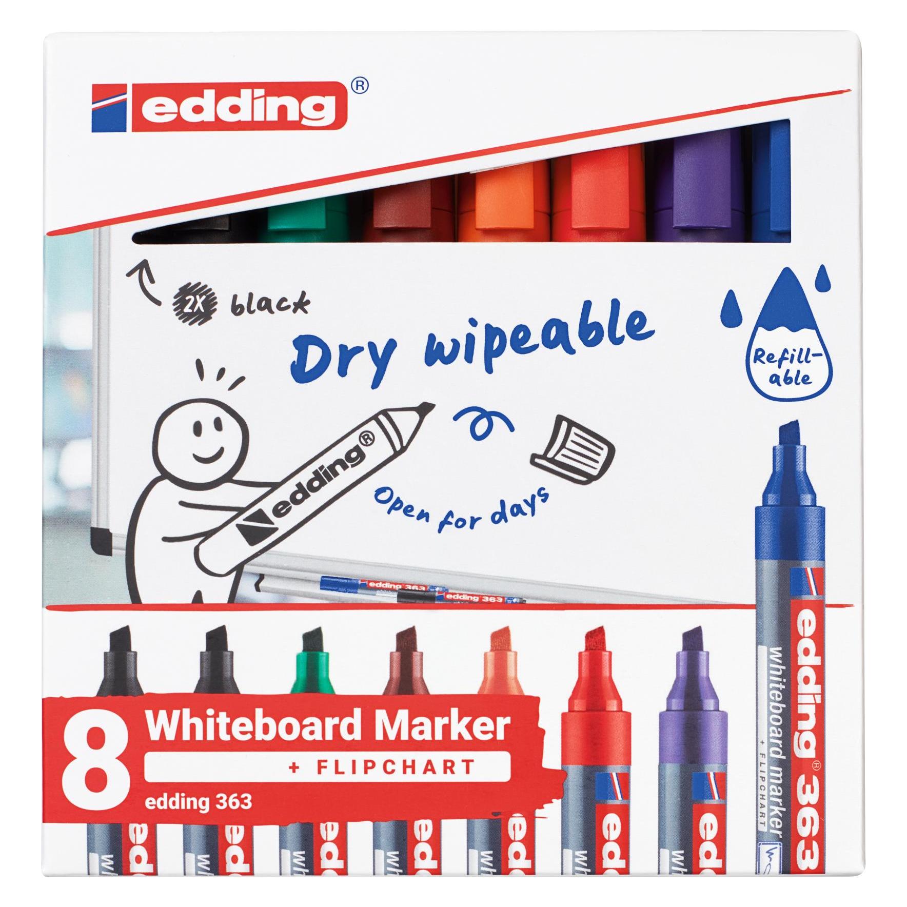 Edding Whiteboardmarkeretui (8x) (363-8-S2999)
