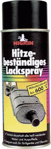 Nigrin 74117 Hitzebeständiges Lackspray 400ml