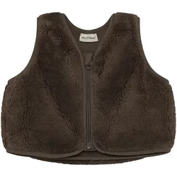 MINYMO Plüschweste, braun, 92