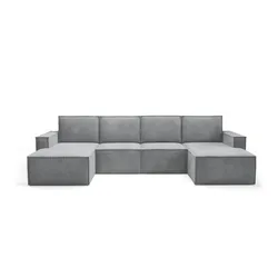 Wohnlandschaft  Orto ¦ grau ¦ Maße (cm): B: 320 H: 93