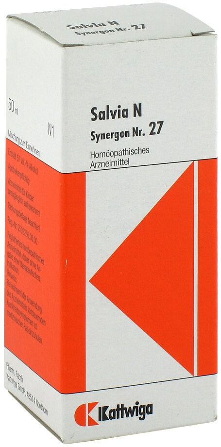 Synergon 27 Salvia N Tropfen 50ml