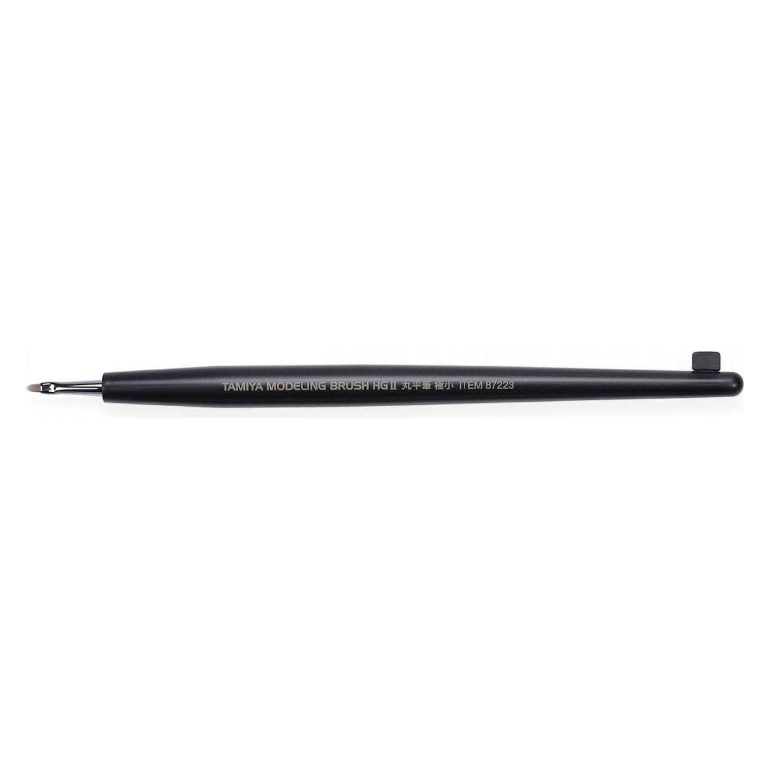 Tamiya Modeling HG II Rounded Flat Brush (Extra Small) (87223)