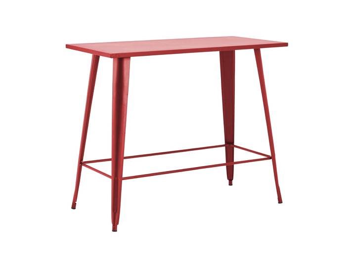 Oviala - Table haute extérieure mange-debout 120x60x101 cm en métal