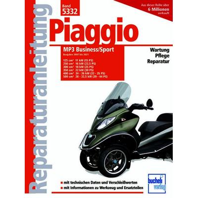 Piaggio MP3 Business/Sport, Taschenbuch von Christoph Pandikow, Bucheli, 978-3-7168-2336-1