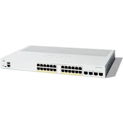 CISCO Catalyst 1200 Rackmount Gigabit Managed Switch, 24x RJ-45, 4x SFP+, 195W PoE+