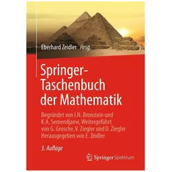 Springer-Taschenbuch der Mathematik, Fachbücher von Gert Wanka, Stephan Dempe, Alexander Schied, Jochen Blath, Juraj Hromkovič, Siegfried Gottwald, Hans-Rudolf Schwarz, Eberhard Zeidler, Wolfgang Hackbusch, Bernd Luderer