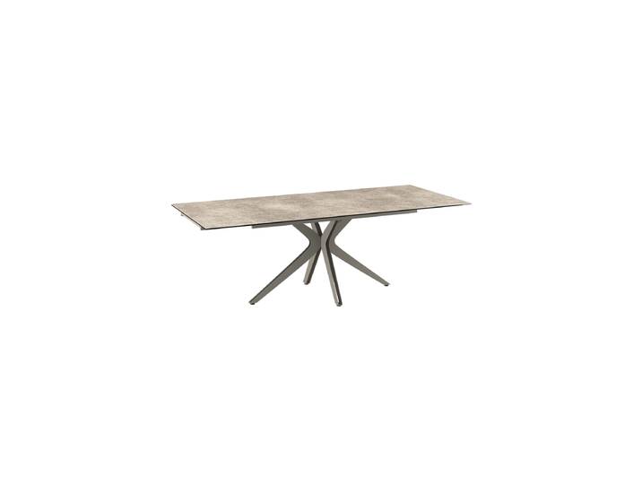 Ausziehbarer Designer Esstisch „Influence“ aus Keramik, in verschiedenen Grössen 150-230 x 100 cm Akante Design