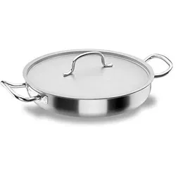 Lacor - Paellapfanne 45 Chef Edelstahl ohne Deckel
