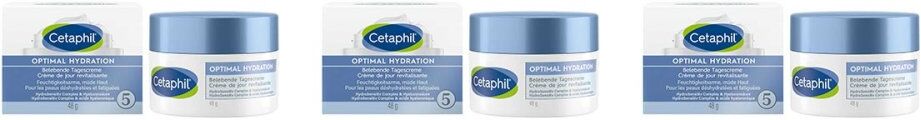 Cetaphil Optimal Hydration Belebende Tagescreme 3x48g
