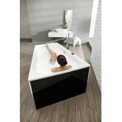 Hoesch Thasos Badewanne 3748.010 175x110cm, rechte Ausführung, weiss
