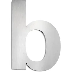 CMD Creative Metalldesign Hausnummer „ b “, Höhe 25cm, Edelstahl, gebürstet CMD-Gb