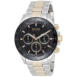 Hugo Boss Herren Chronograph Quartz Uhr mit Edelstahl Armband 1513757