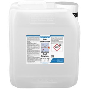 WEICON Rostentferner 10053605, Rost-Umwandler, Kanister, Rostentfernung und Grundierung, 5kg