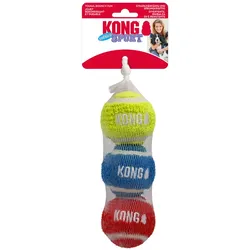 KONG Sport Softies Balls 1er Pack | Medium farblich Sortiert