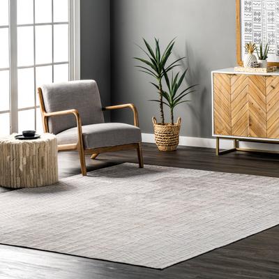 Nuloom Adeline SpinClean Modern Hexagon Machine Washable Area Rug