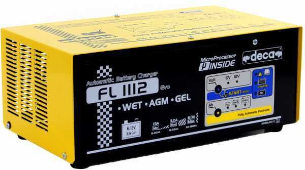 Deca FL 1112 - Akkuladegerät Auto und Motorräder - elektronisch - 230V - für 6-12V Batterien