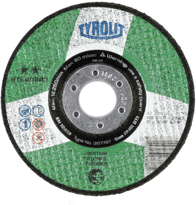 TYROLIT Disque de tronçonnage STANDARD ** pour la pierre, ⌀ disque : 230 mm (367585)