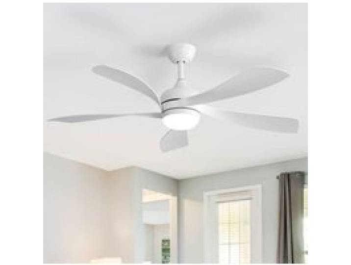 Ventilateur plafond 42 silencieux LED dimmable moteur CC avec télécommande pour chambre salon Ventilateur de plafond