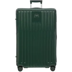 Brics Positano 4 Rollen Trolley 78 cm mit Dehnfalte, Koffer, Grün