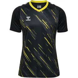 hummel, Unisex, Sportshirt, hmlMATCH TRIUMPH JERSEY S/S (XXL), Gelb, Schwarz