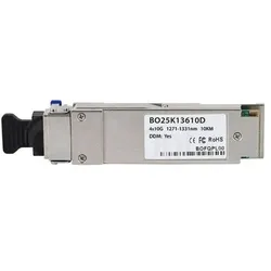 CBO Juniper Networks QSFPP-40GBASE-LR4 kompatibler BlueOptics QSFP BO25K13610D, Transceiver, Silber