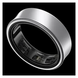 Samsung Galaxy Ring (7, Titanium Silver), Smart Ring, Silber