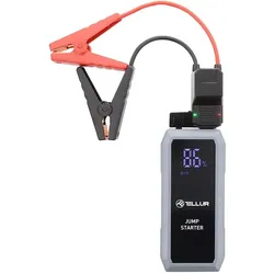 Tellur, Starthilfe, Portable Car Jump Starter, 1500A, Power Bank, 16800mAh, LED Light (1500 A, 16800 mAh)