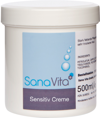 Sana Vita GmbH SANA VITA Sensitiv Creme 500 ml 04213477