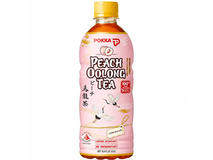 Pokka Boisson au thé oolong à la pêche 500 ml