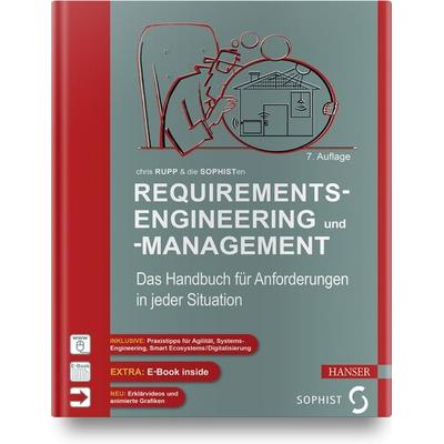 Requirements-Engineering und -Management, Set von Christine Rupp,Sophisten, Carl Hanser, 978-3-446-45587-0