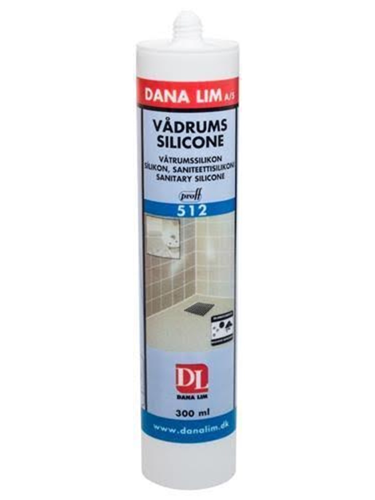 Dana Lim 512 Nassraumsilikon