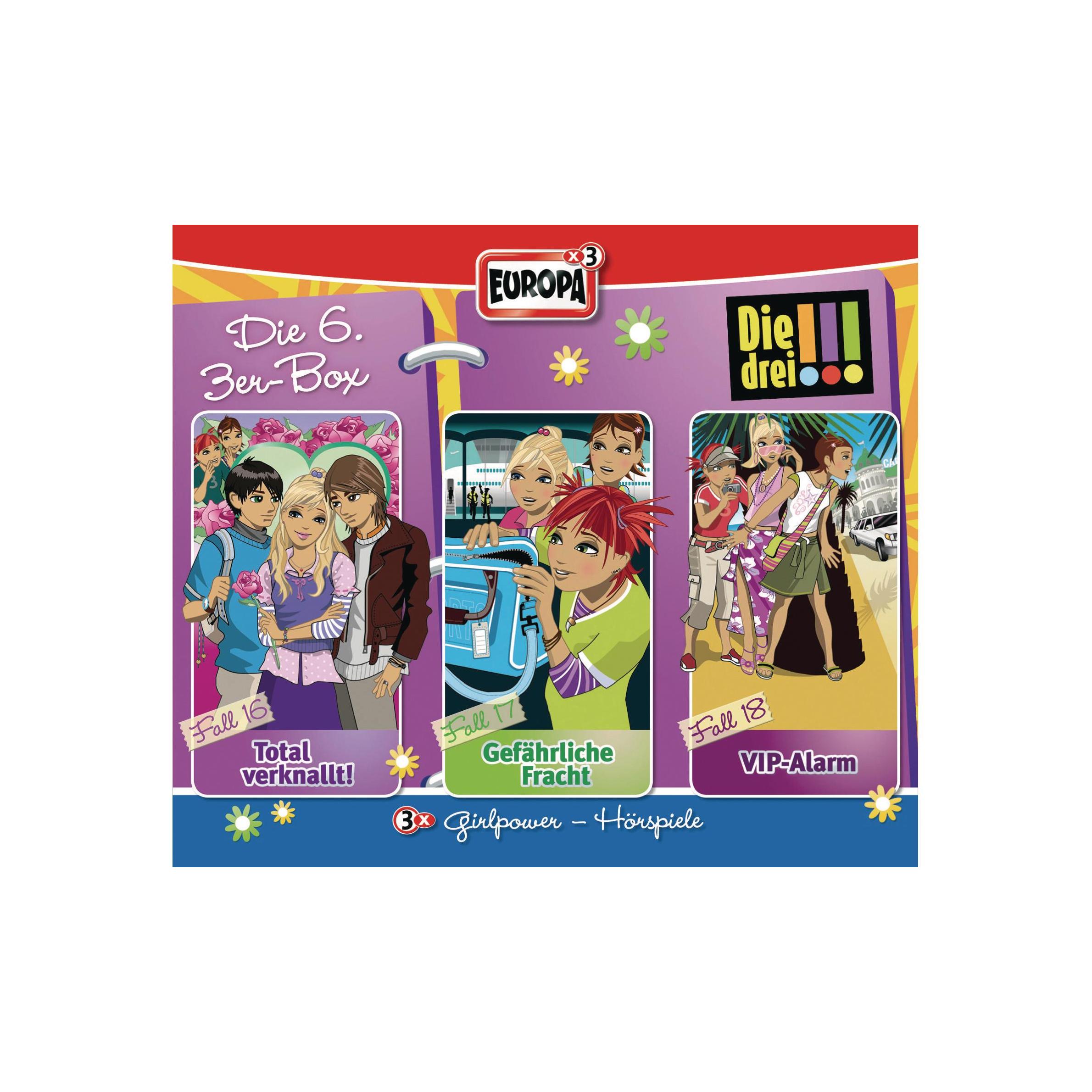 United Soft Media Die drei!!!, 3er Box. Box.6, 3 Audio-CDs (Majavon, Vogel, Deutsch) (75085682)