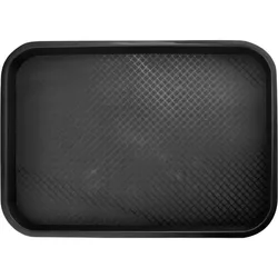 Serviertablett für Restaurant Gastronomie 250x350 mm Schwarz