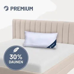 Feder- und Daunenkissen »PREMIUM« – 70% Federn, 30% Daunen, Größe: 40x80
