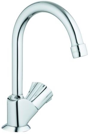 Grohe Costa Standventil 20393001  chrom, schwenkbarer Rohrauslauf, Markierung blau