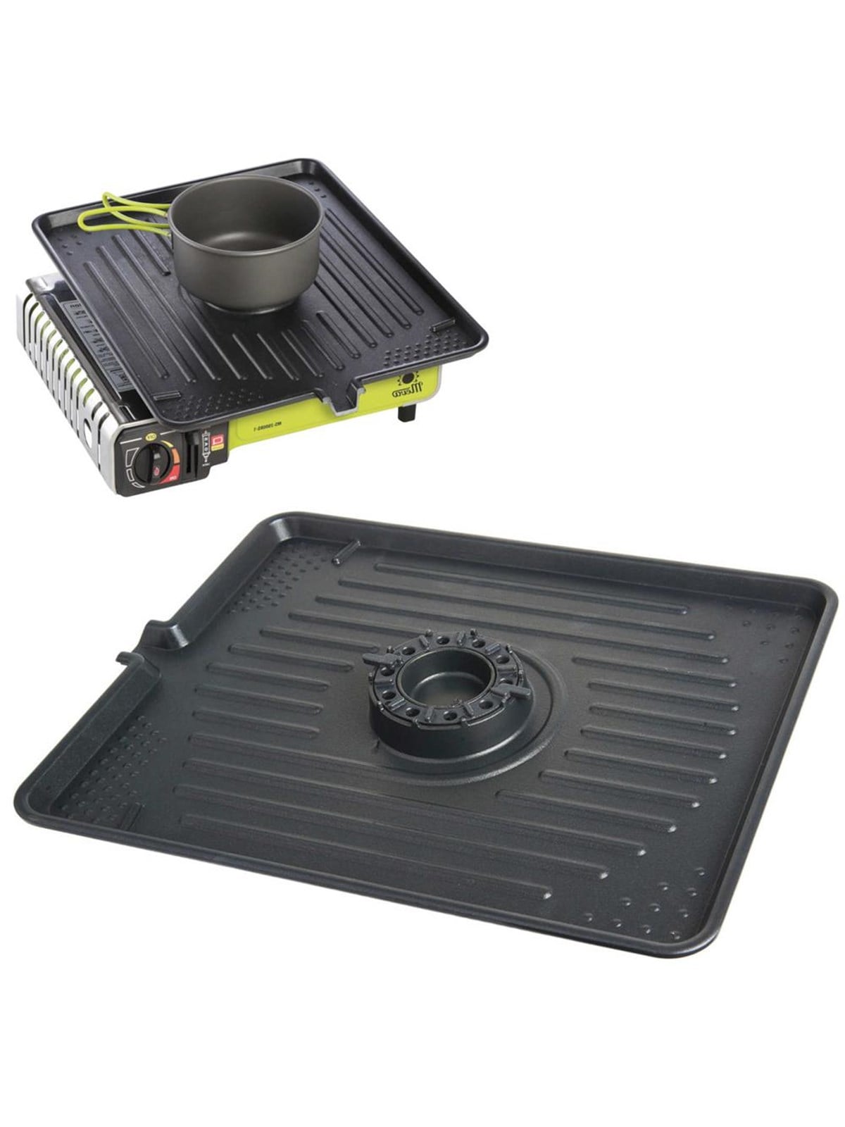 Meva Grill grate for gas tourist stove with burner function CAST IRON