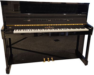 Schimmel Piano used black