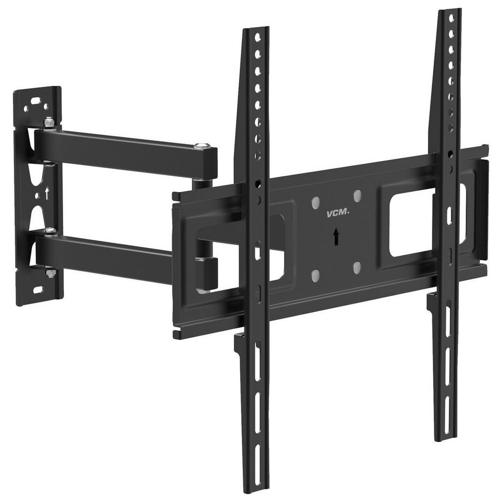 Mid.you Tv-Wandhalter , Schwarz , Metall , 44x42x7.5 cm , Wohnzimmer, TV Möbel, TV-Zubehör