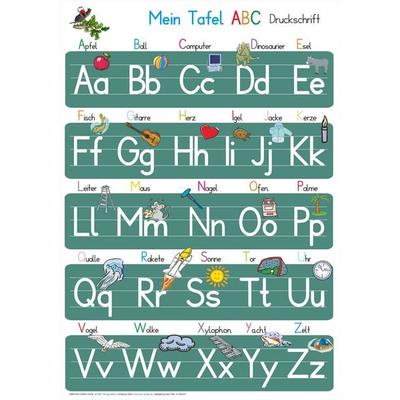 Mein Tafel ABC + Meine Zahlen-Tafel von 1-20 Druckschrift