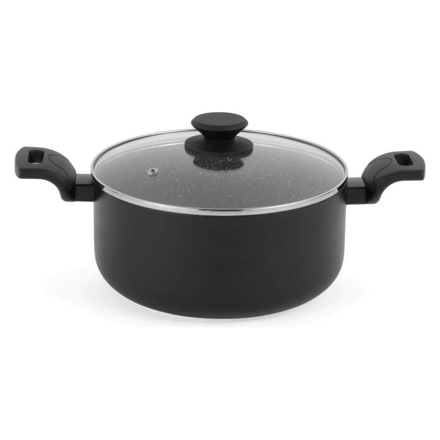 Progress BW12920EU7 Marble Ceramic 24 cm Stockpot (Kochtopf, Aluminium) (BW12920EU7)