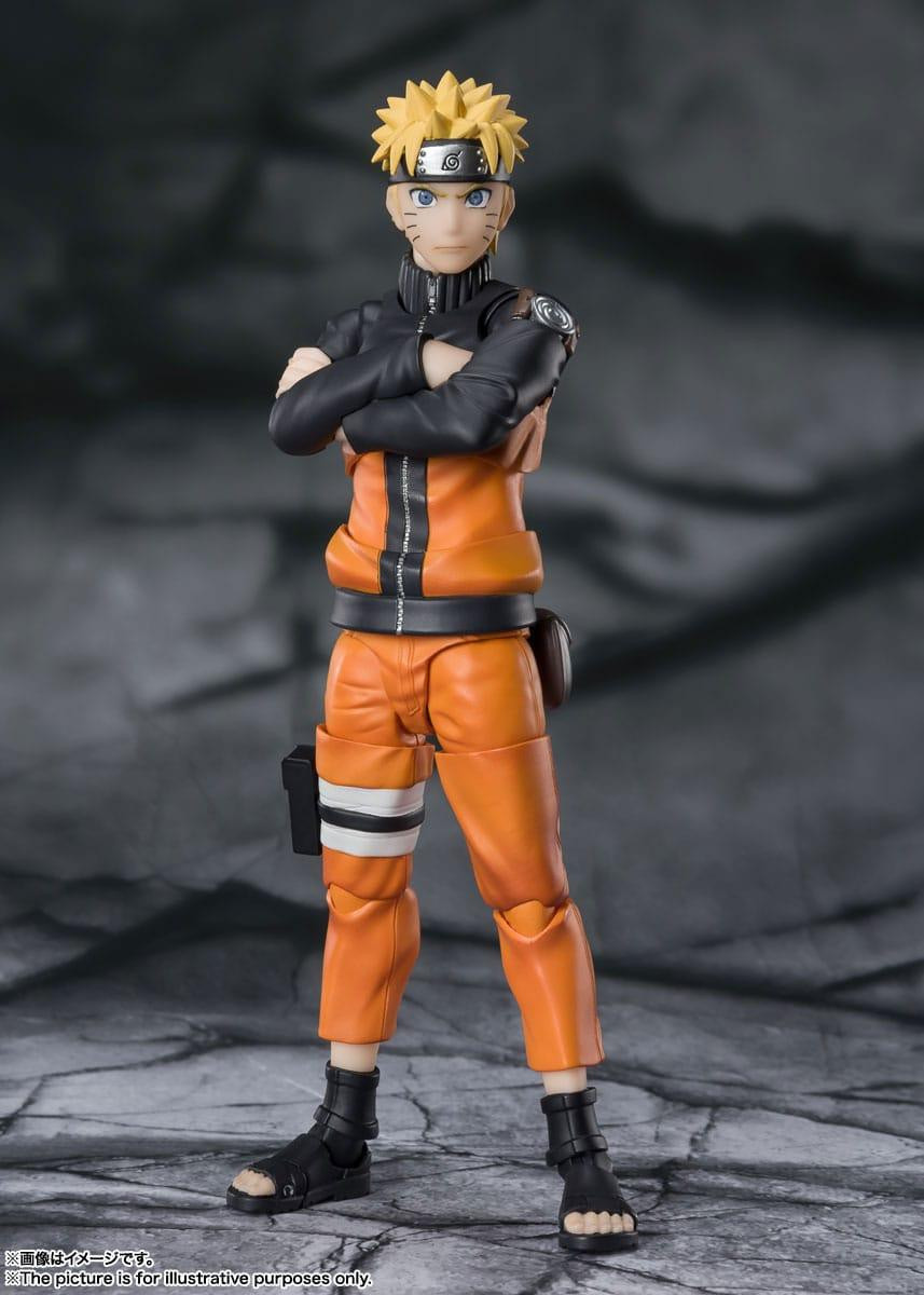 Bandai Tamashii Nations S.H.Figuarts Naruto Uzumaki actiefiguur, 15 cm