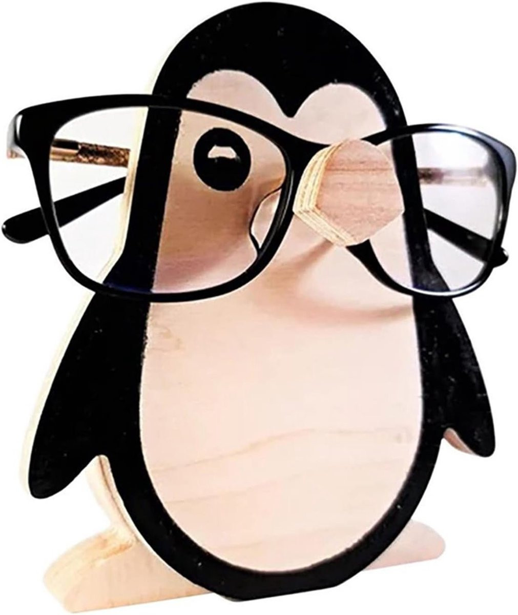 Creatieve Dieren Brilhouder van Hout, Decoratieve Eyewear Organizer voor Zonnebrillen en Leesbrillen voor Thuis en Kantoor