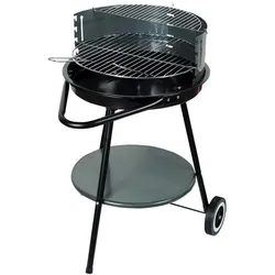 Master, Holzkohlegrill, 4U-Onlinehandel Grillwagen Ø49x80cm Rundgrill Holzkohlegrill Standgrill Kohlegrill Garten Grill BBQ (49 cm)