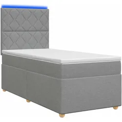 vidaXL, Boxspringbett, Boxspringbett (90 x 190 cm)