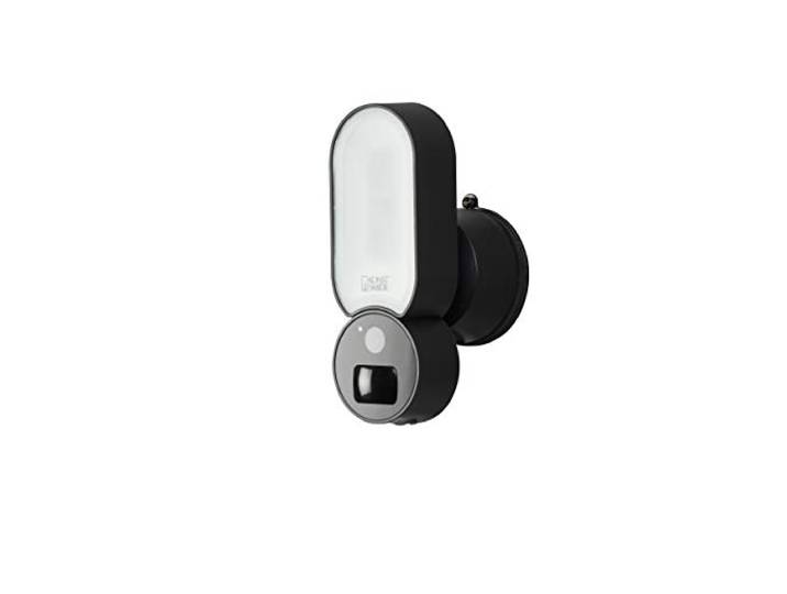 Konstsmide Smartlight Mini 7892-750 cameralamp, 12 V, app-bediening, buitenlamp, intercominstallatie, bewakingscamera, infrarood bewegingsmelder