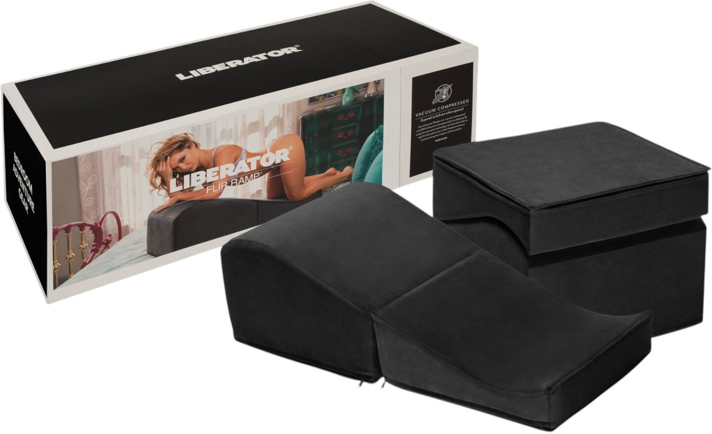 Liberator - Intim Pillow Set (Black)